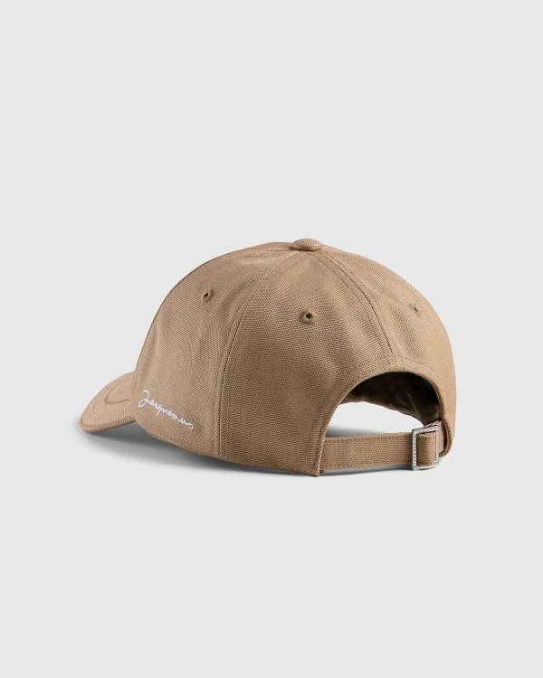 Hatte>JACQUEMUS La Casquette Beige