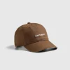 Hatte>Carhartt WIP Laerred Script Cap Tommer/Hvid