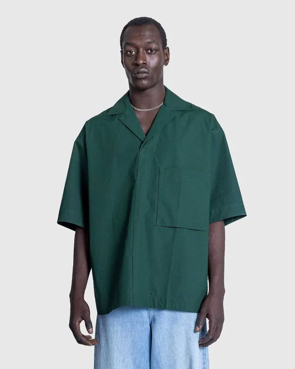 Skjorter>JACQUEMUS Le Haut Polo Morkegron