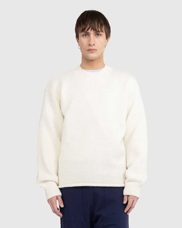 Strik>JACQUEMUS Le Pull Lys Beige