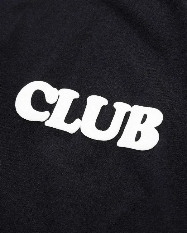 T-Shirts>Stockholm Surfboard Club Leaf Club T-Shirt Sort