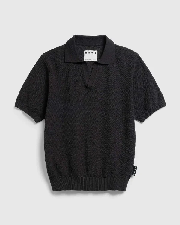 T-Shirts>Highsnobiety HS05 Let Strik Polo Sort