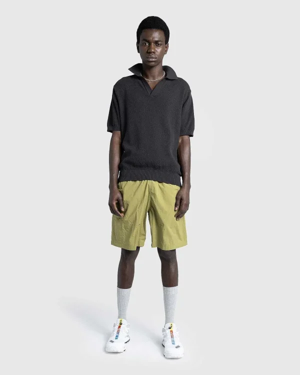 T-Shirts>Highsnobiety HS05 Let Strik Polo Sort