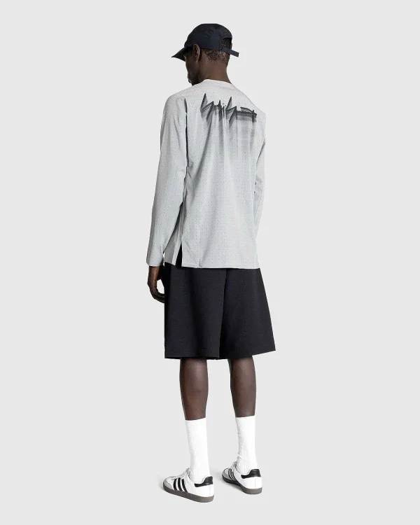 T-Shirts>Y-3 Lobe Langaermet Gra