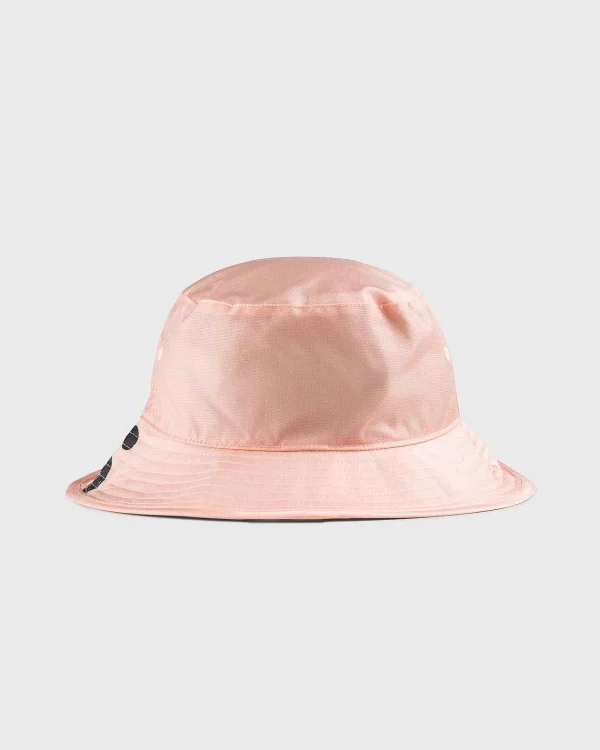 Hatte>Acne Studios Logo Bucket Hat Peach Pink