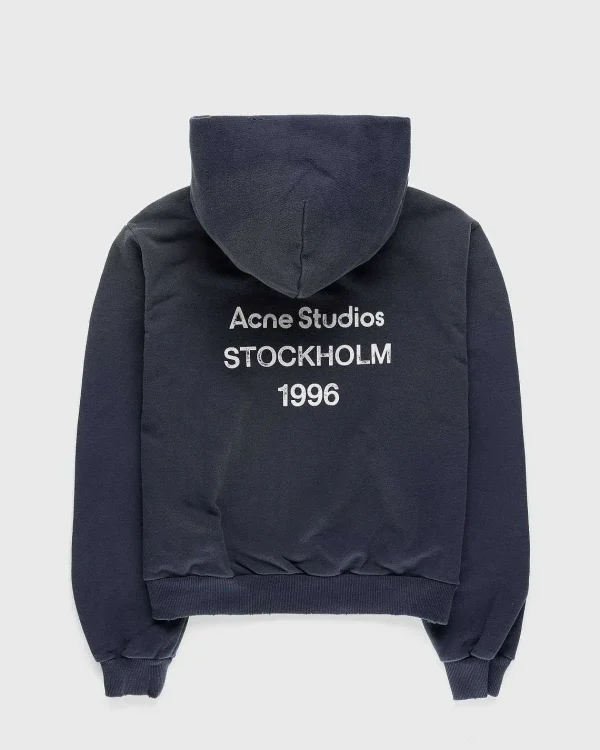 Sveder>Acne Studios Logo Haettetroje Sort