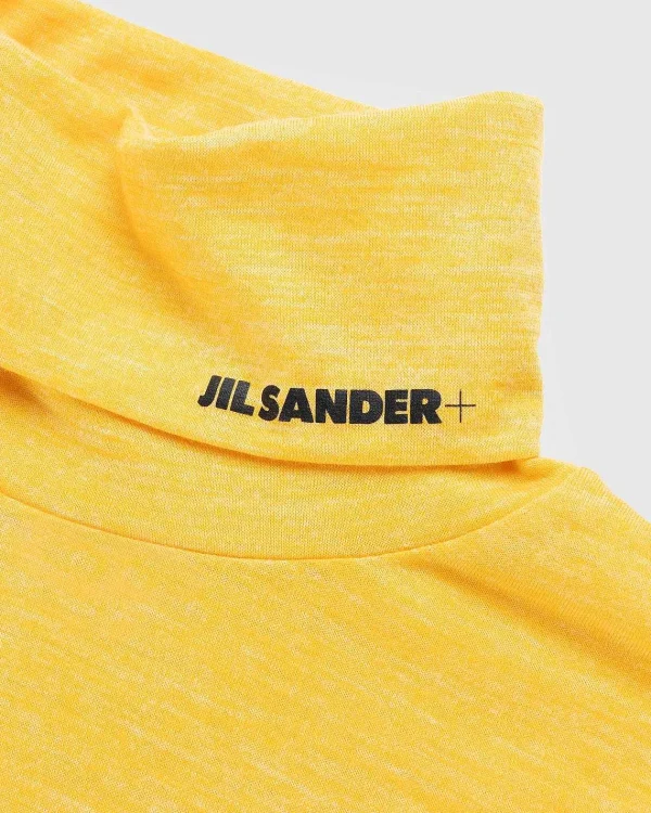 Strik>Jil Sander Logo Rullekrave Graeskar