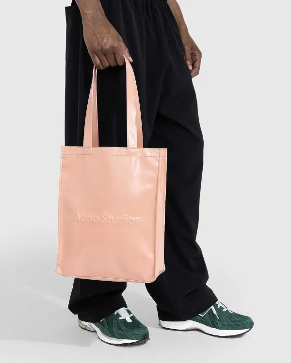 Tasker>Acne Studios Logo Skulder Mulepose Pink