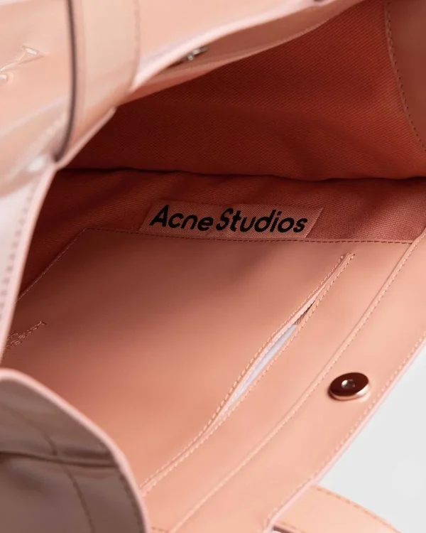 Tasker>Acne Studios Logo Skulder Mulepose Pink