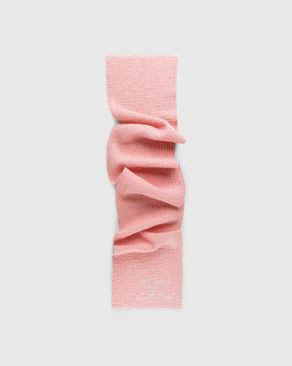 Vinter Tilbehør>Acne Studios Logo Torklaede Pink