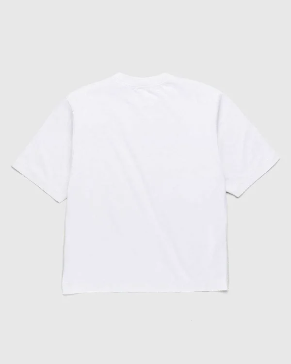 T-Shirts>Acne Studios Logo T-Shirt Optic White