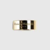 Smykker>Maison Margiela Logo-Graveret Ring Guld