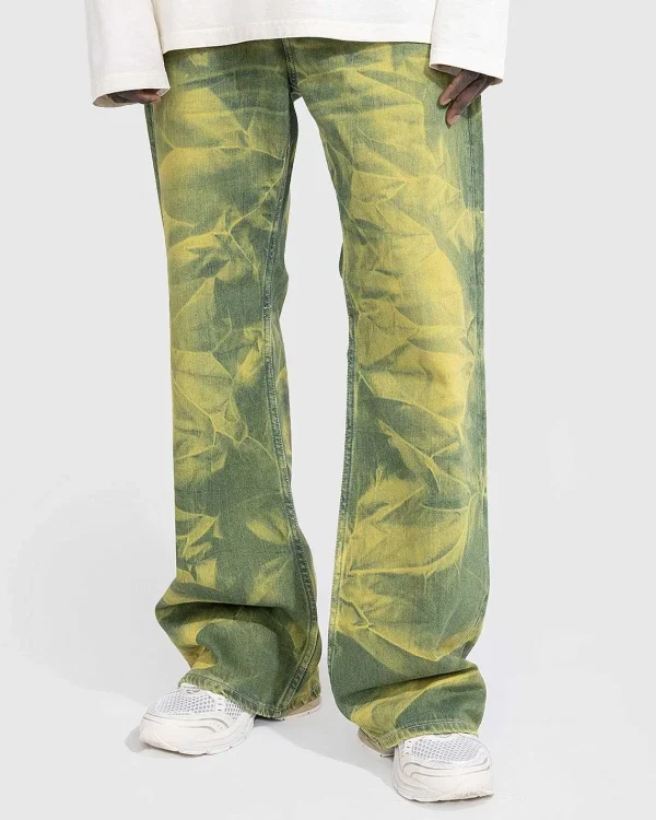 Bukser>Acne Studios Loose Fit Jeans 2021 Gul/Bla