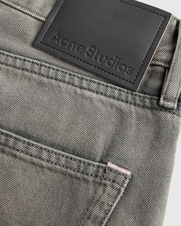 Bukser>Acne Studios Loose Fit Jeans 1981M Antracitgra