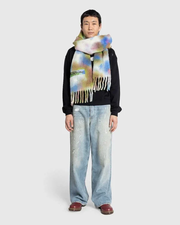 Bukser>Acne Studios Loose Fit Jeans 1981M Lysebla