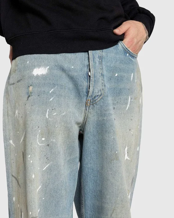 Bukser>Acne Studios Loose Fit Jeans 1981M Lysebla