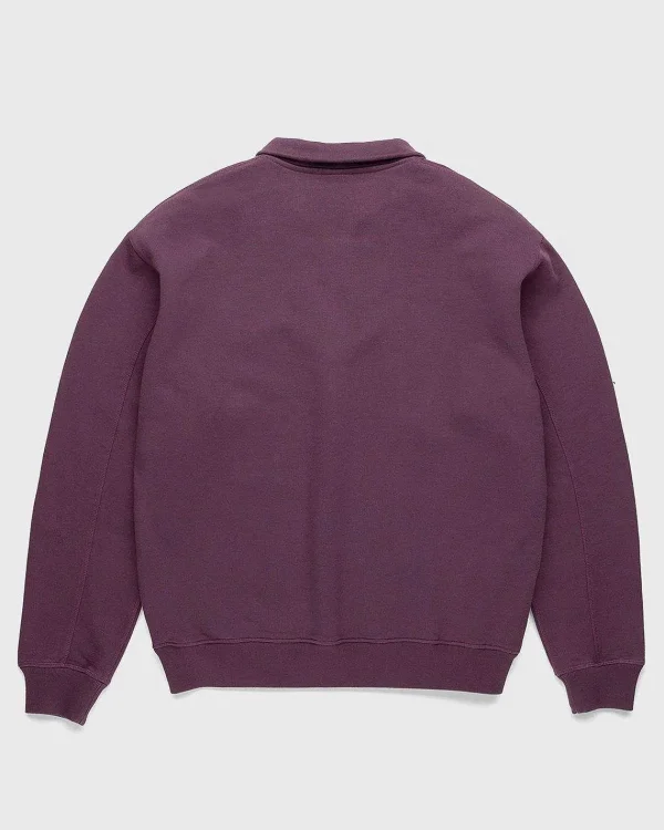 Strik>Highsnobiety Lynlas Mock Neck Staples Fleece Lilla