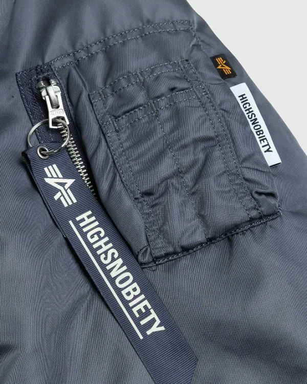 Overtøj>Alpha Industries Ma-1 Bomber Steel Navy