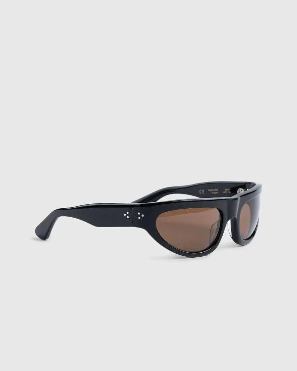 Solbriller>Port Tanger Malick Black Acetate/Tobak Linse