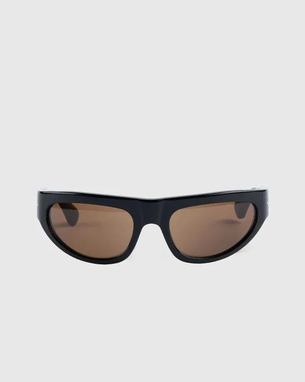 Solbriller>Port Tanger Malick Black Acetate/Tobak Linse