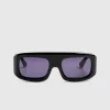 Solbriller>Port Tanger Mauretania Black Acetate/Rif Bla Linse