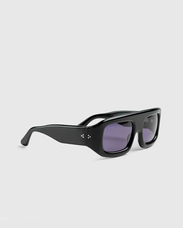 Solbriller>Port Tanger Mauretania Black Acetate/Rif Bla Linse