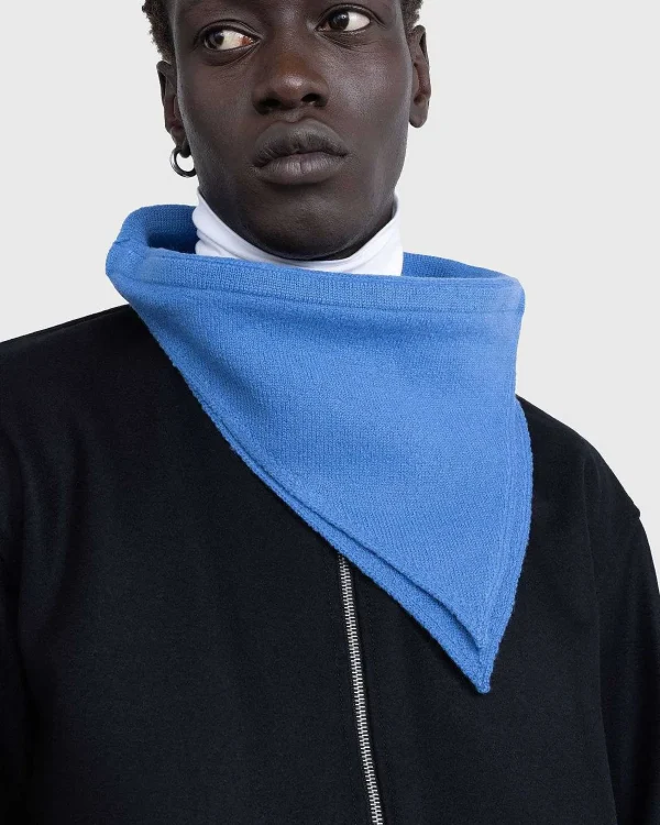 Vinter Tilbehør>Jil Sander Merino Foulard Kornblomst