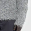 Strik>Jil Sander Metallic Mohair Blend Sweater Multi