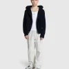 Strik>Meta Campania Collective Michel Overdreven Rib Okologisk Bomuld Haette Cardigan Midnight Blue