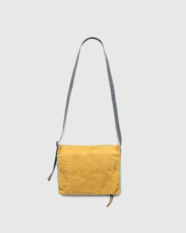 Tasker>Acne Studios Mini Messenger Bag Beige/Bla