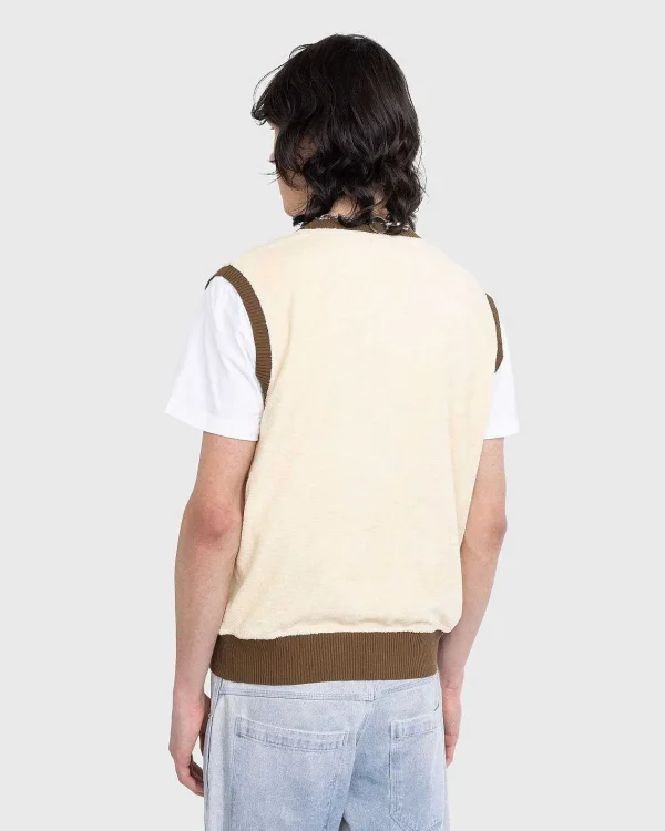 Strik>RANRA Mistur Sweater Vest Beige