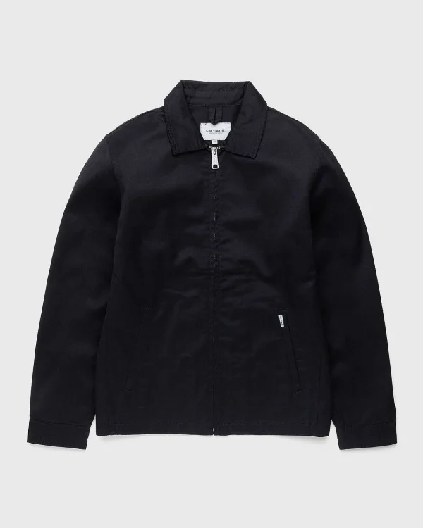 Overtøj>Carhartt WIP Modulaer Jakke Skyllet Sort