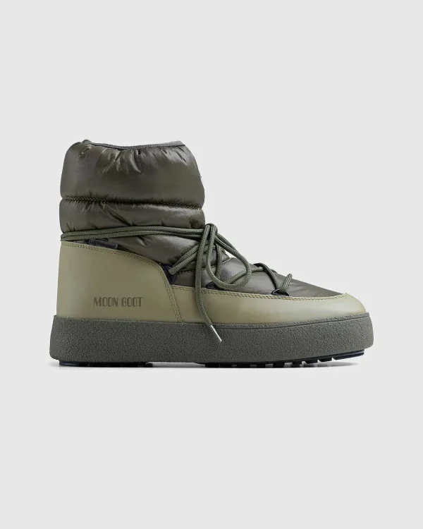 Støvler>Moon Boot Mtrack Low Khaki NylonStøvler