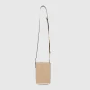 Tasker>Marni Museo Nano Taske Rod/Beige