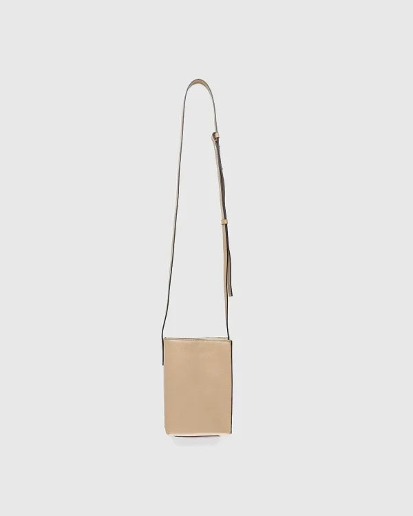 Tasker>Marni Museo Nano Taske Rod/Beige