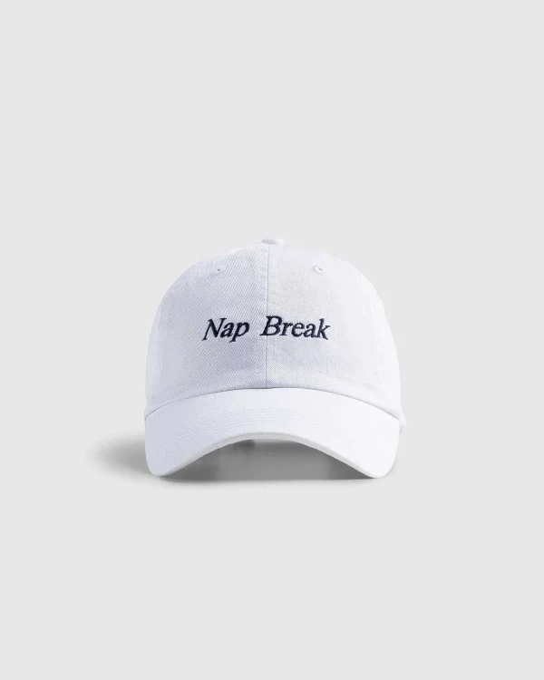 Hatte>HO HO COCO Nap Break Cap Hvid/Navy