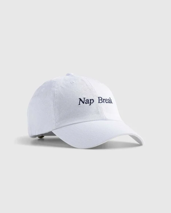 Hatte>HO HO COCO Nap Break Cap Hvid/Navy