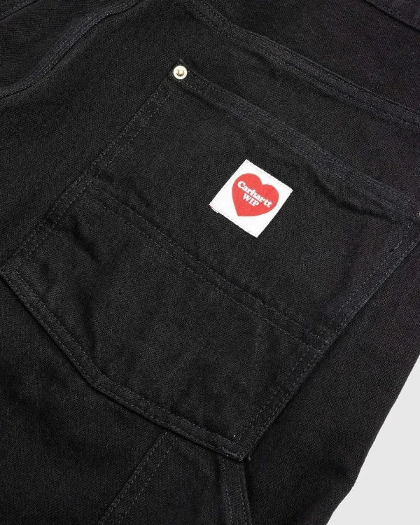 Bukser>Carhartt WIP Nash Double Knee Pant Sort