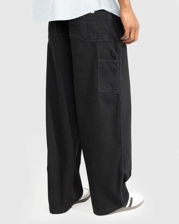 Bukser>Carhartt WIP Nash Double Knee Pant Sort