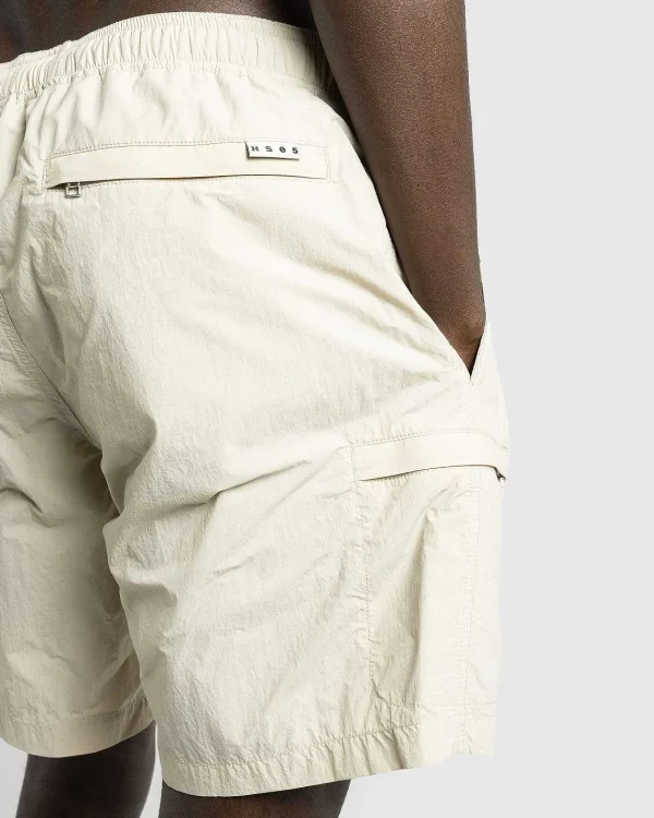 Shorts>Highsnobiety HS05 Naturfarvet Nylonshorts Beige