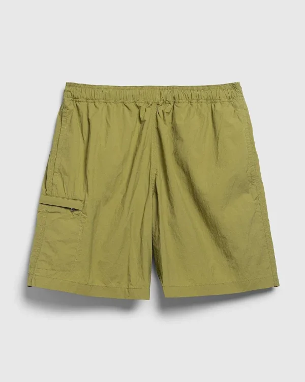 Shorts>Highsnobiety HS05 Naturfarvet Nylonshorts Oliven