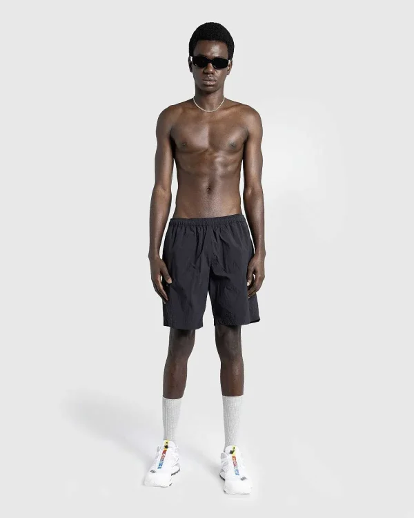 Shorts>Highsnobiety HS05 Naturfarvet Nylonshorts Sort