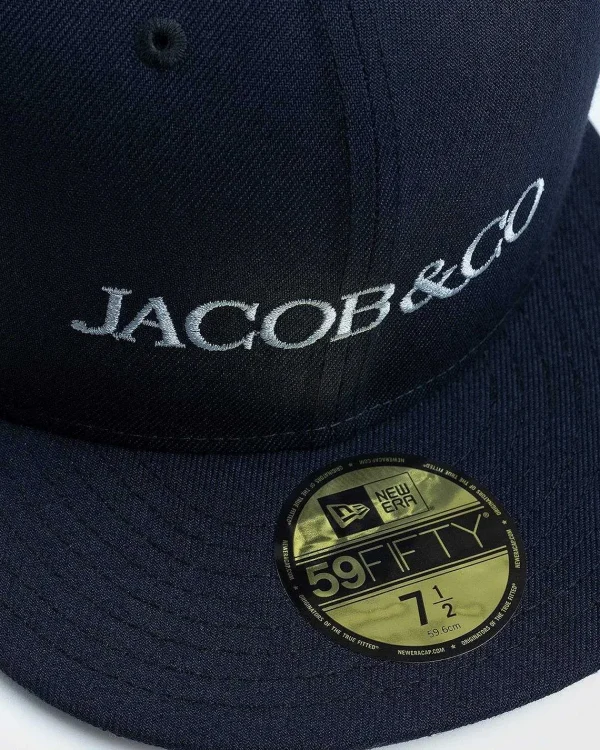 Hatte>Jacob & Co. Navy Logo Kasket