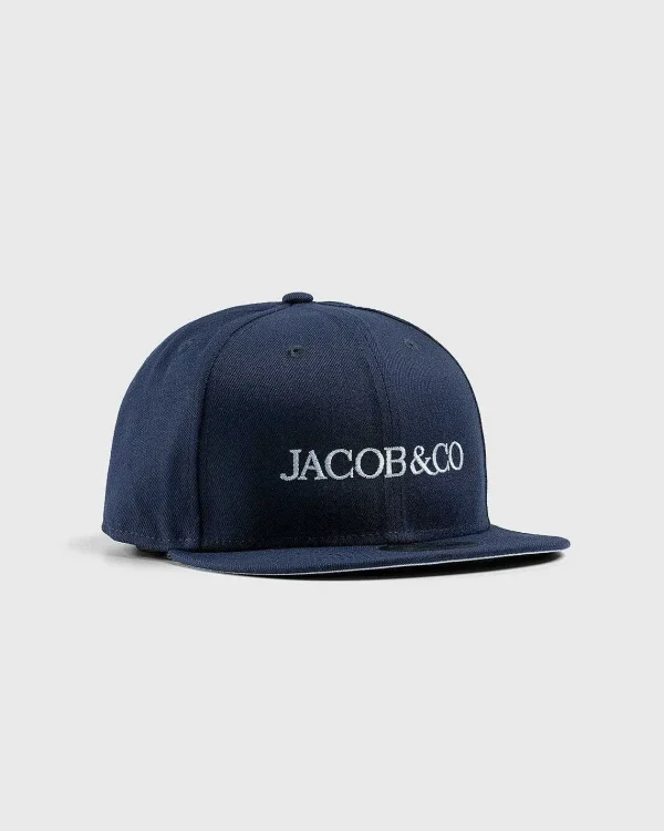 Hatte>Jacob & Co. Navy Logo Kasket