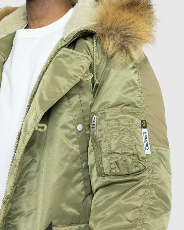 Overtøj>Alpha Industries N3B Parka Dusty Olive Drab