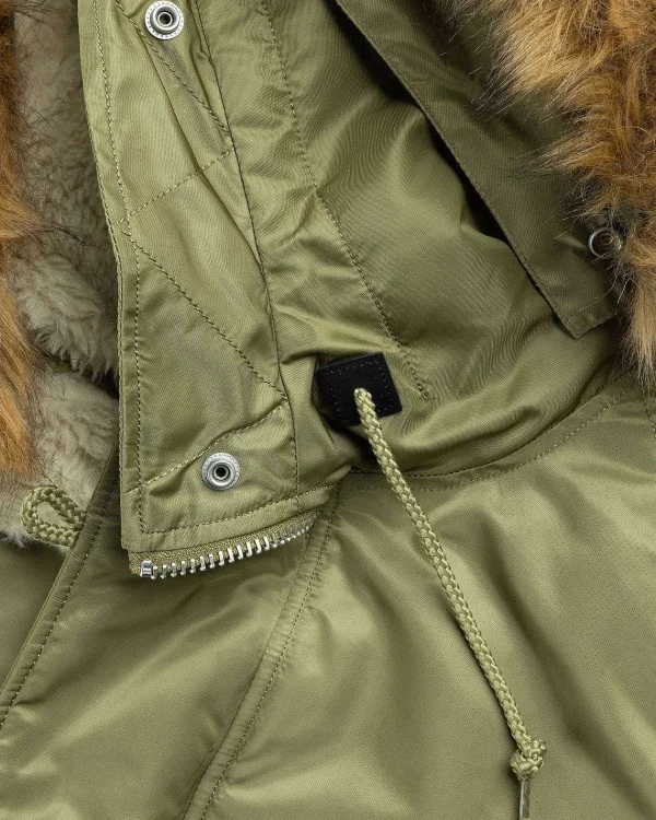 Overtøj>Alpha Industries N3B Parka Dusty Olive Drab