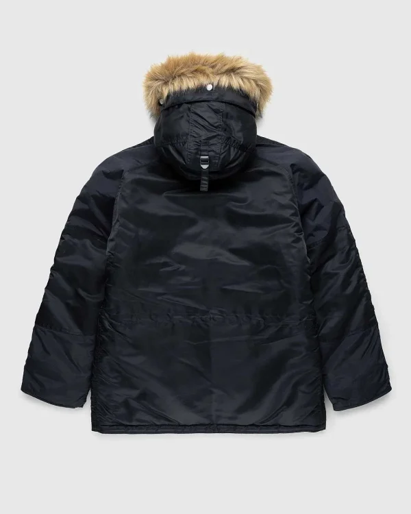 Overtøj>Alpha Industries N3B Parka Midnight Black