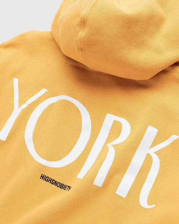 Sveder>Highsnobiety Neu York Hoodie Orange