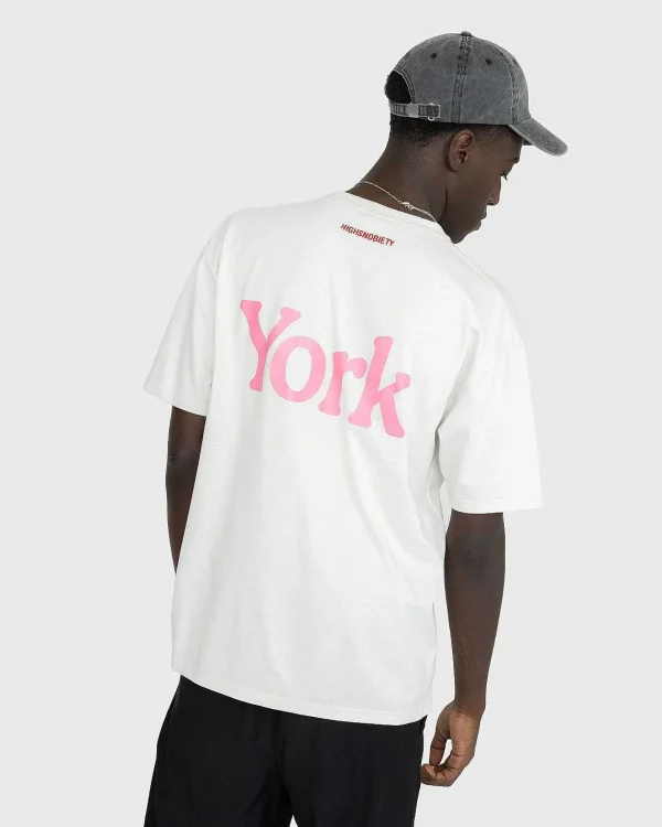 T-Shirts>Highsnobiety Neu York T-Shirt Hvid