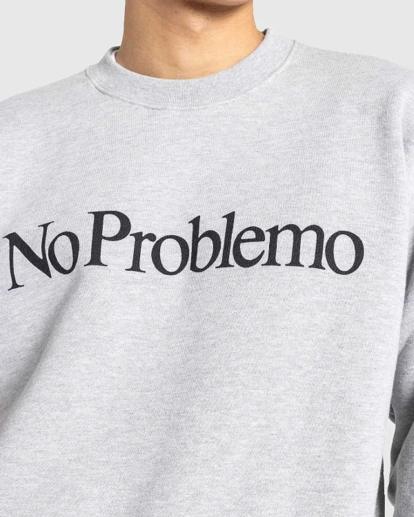 Sveder>Aries No Problemo Sweatshirt Gra Marl